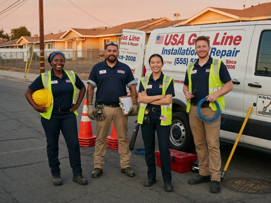 Gas Line Installation company in Matthews, GA